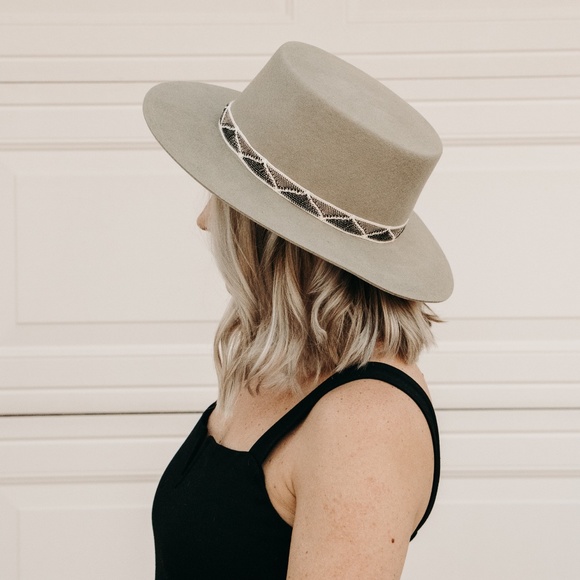 WOOL BOATER HAT - Picture 2 of 8